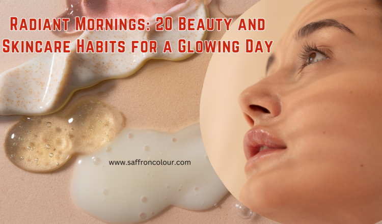 Radiant Mornings: 20 Beauty and Skincare Habits for a Glowing Day